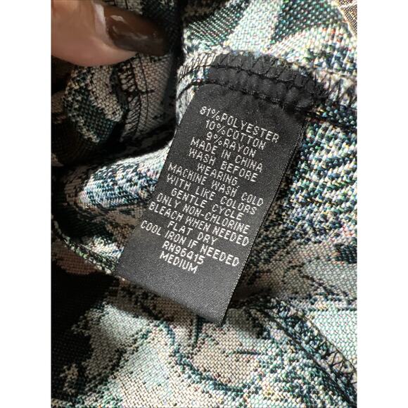 Rare Rebel Vengeance Tapestry Camo Hunting Jacket Mens Size M NWT - Picture 10 of 12